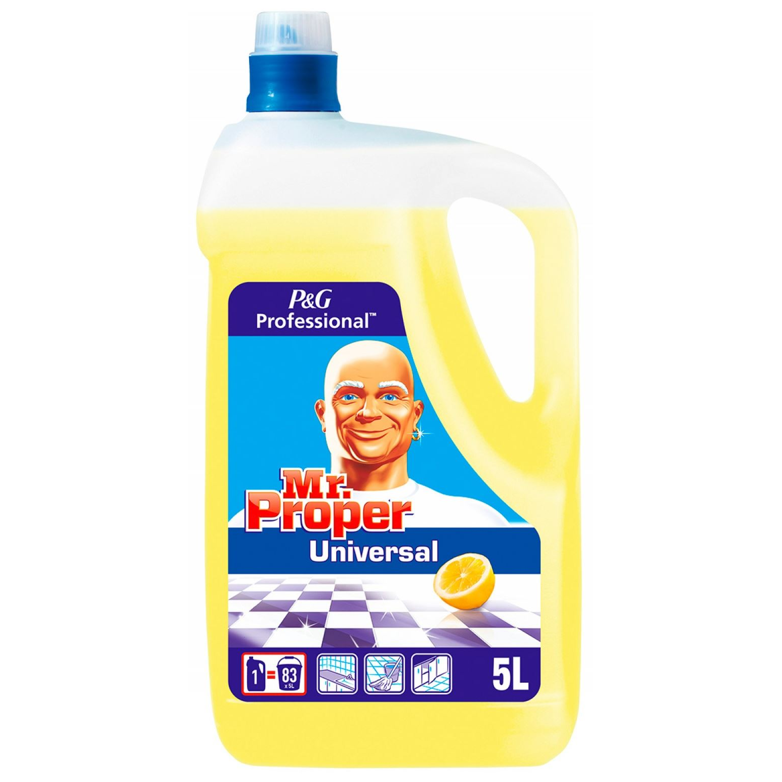 Mr. Proper univerzális padló és felülettisztító 5l lemon (10SC090012) (M10SC090012)