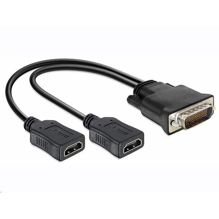 Delock 65280 DMS-59 apa -> 2 x HDMI anya 20 cm adapter (65280)