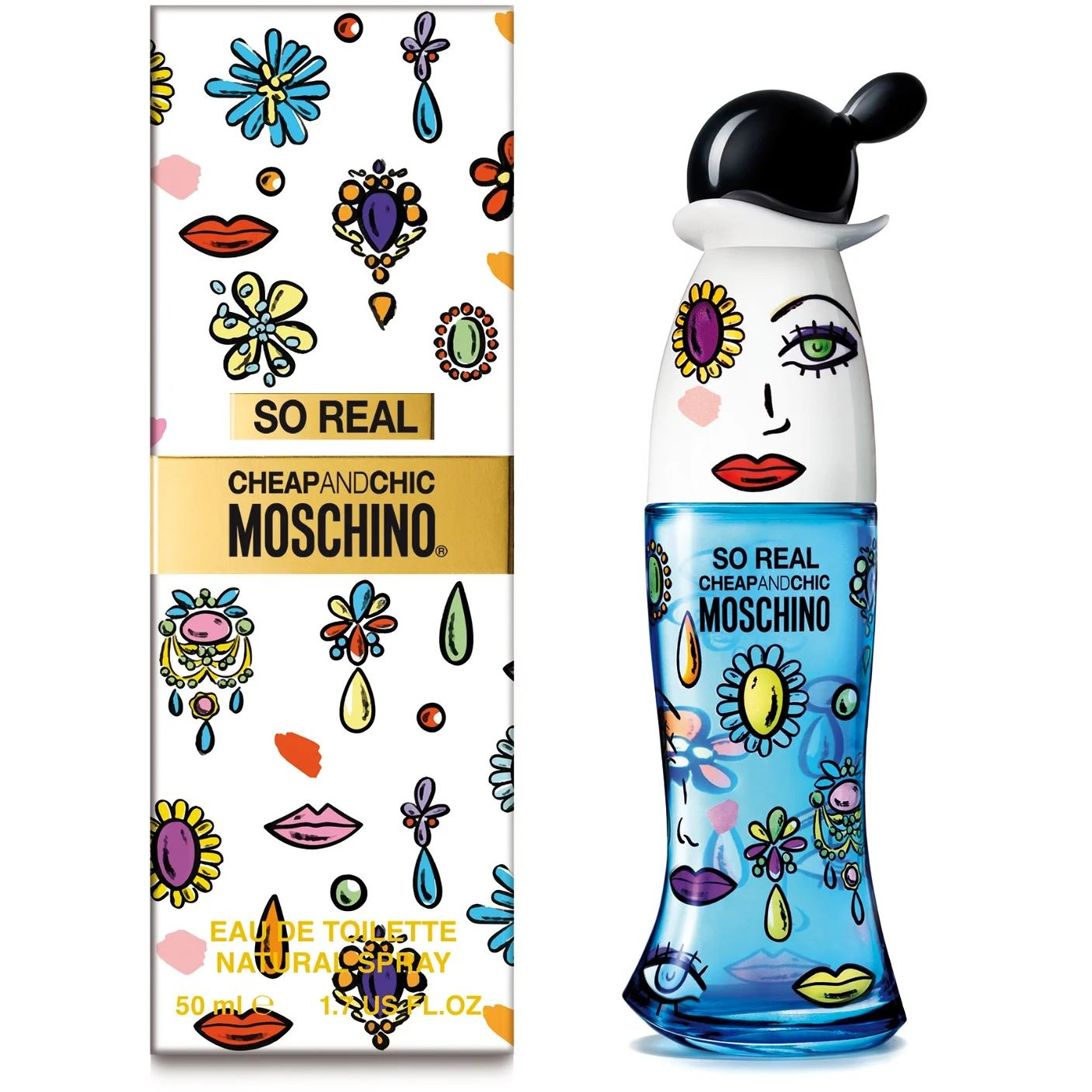 Moschino So Real EDT 50ml Hölgyeknek (8011003838394)