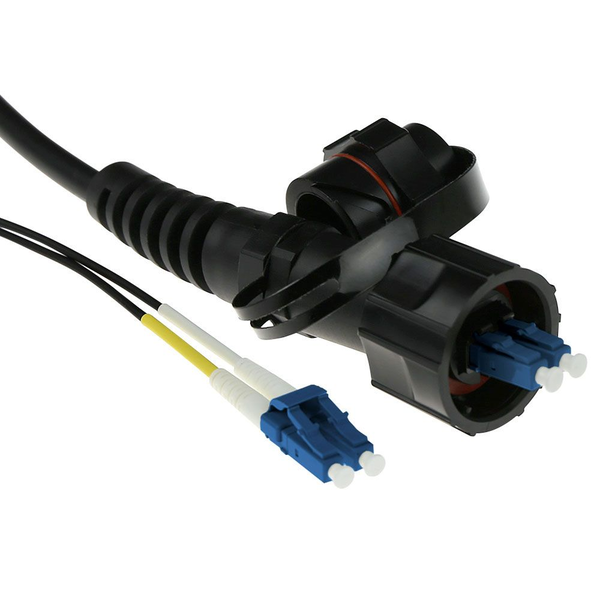 ACT RL7330 InfiniBand en Glasvezelkabel 30 m 2x LC 2x LC ODVA Zwart