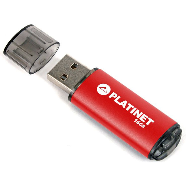 Platinet PMFE16R USB флаш памет 16 GB USB Тип-A 2.0 Червен