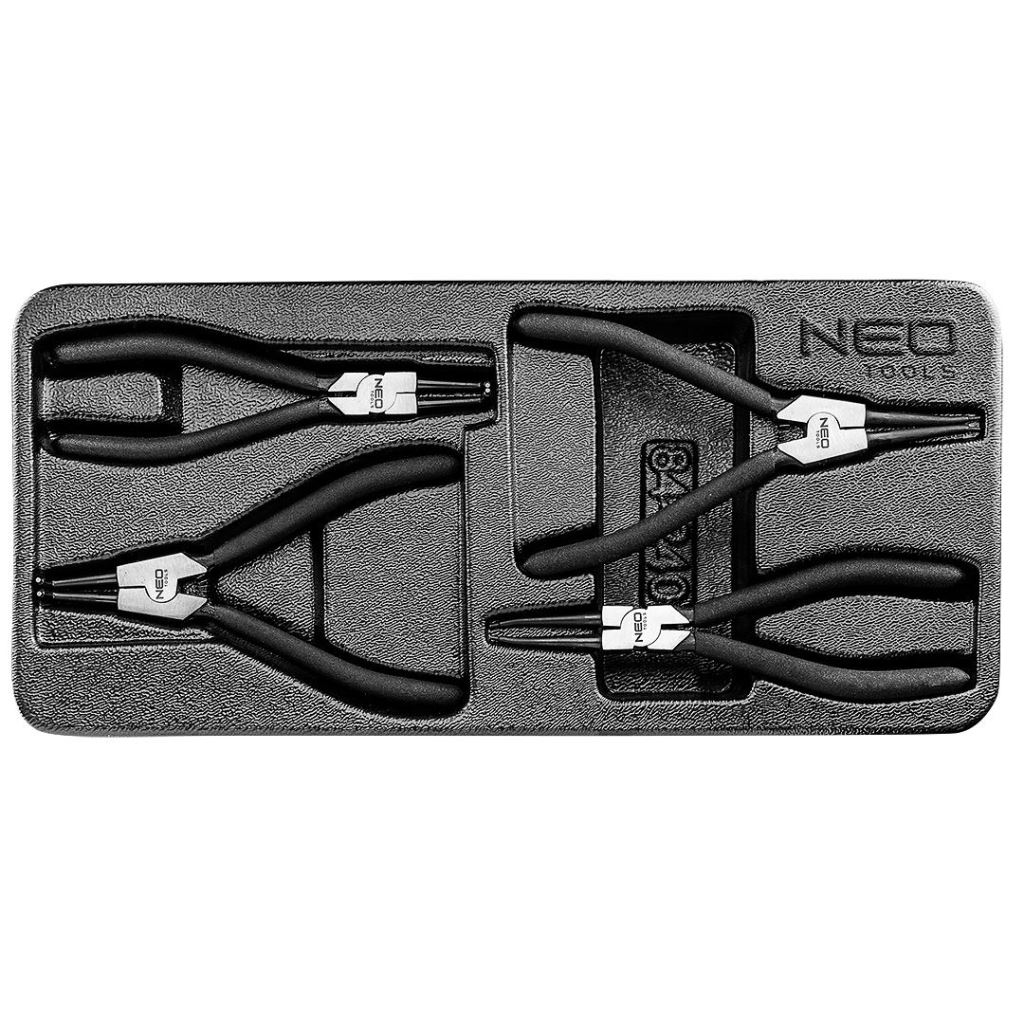 NEO Tools 84-240 zégergyűrű fogókészlet 4db (neo84-240)