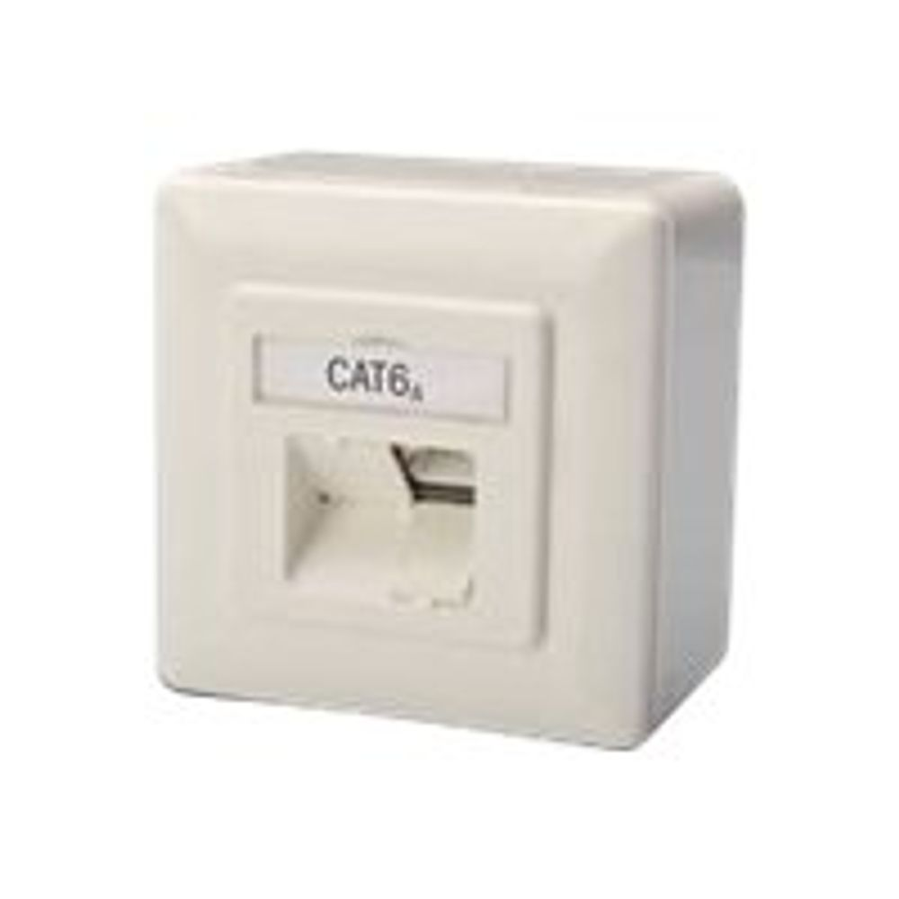 Digitus DN-9007-S-1 csatlakozóaljzat 2 x RJ-45 White (DN-9007-S-1)