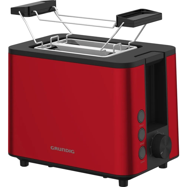 Grundig TA 8340 2 skive(r) 950 W Sort, Rød