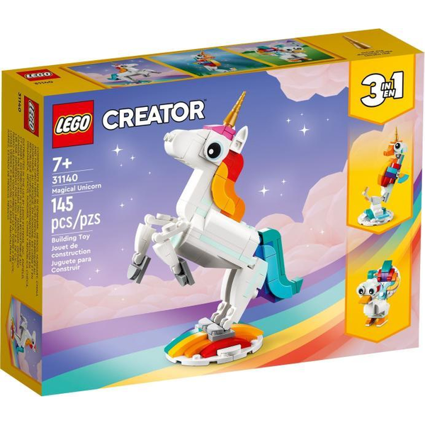 LEGO® Creator 3 в 1 - Вълшебен еднорог 31140, 145 части
