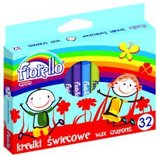 Viaszkréta Fiorello Hengeres Vegyes Színek 32 Darabos (188540)