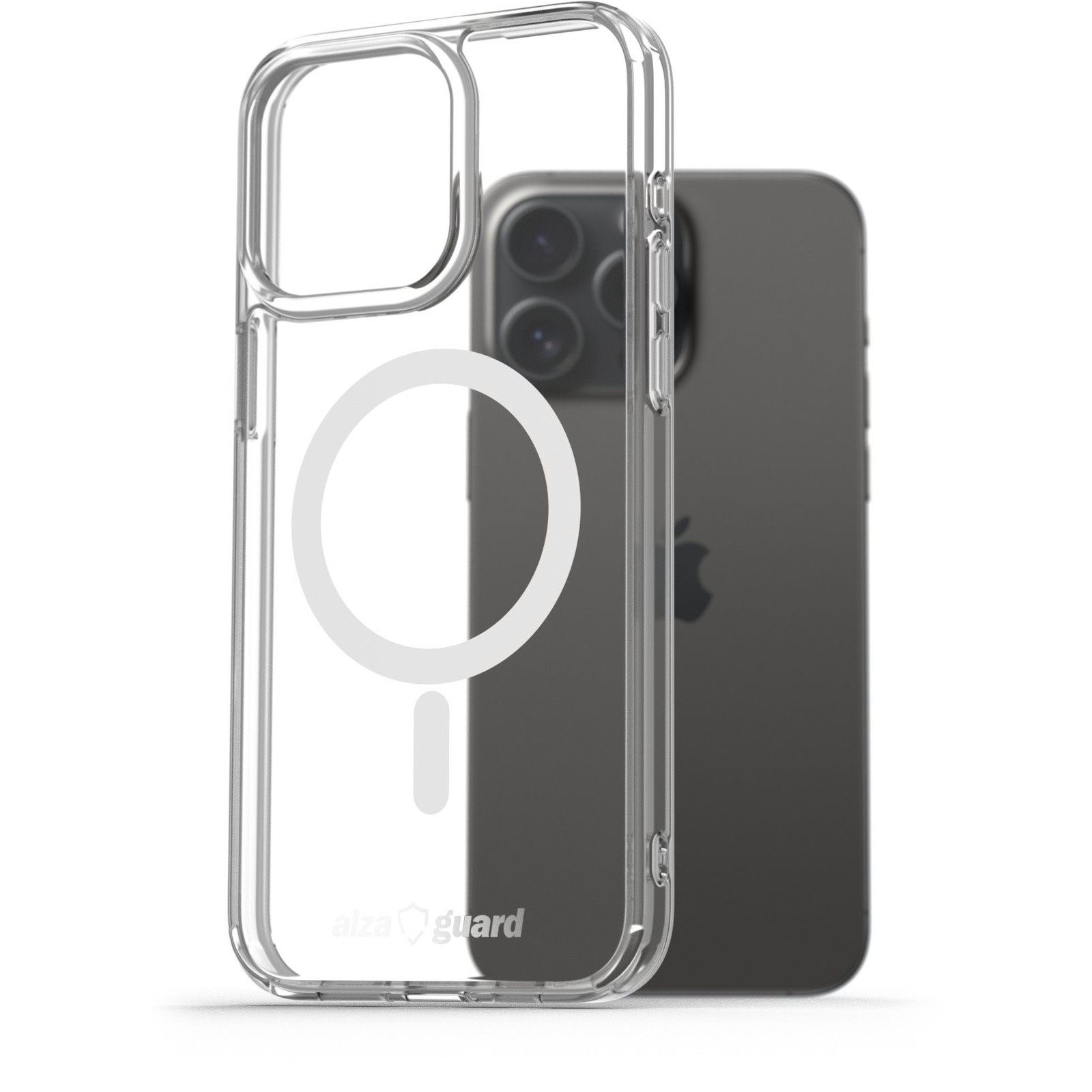 AlzaGuard Crystal Clear TPU Case Compatible with Magsafe iPhone 15 Pro Max tok (AGD-PCMTZ29)