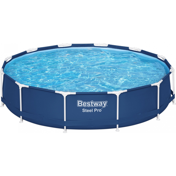 Bestway 56706 / 23 swimmingpool til over jorden Indrammet pool Rund 6473 L Blå