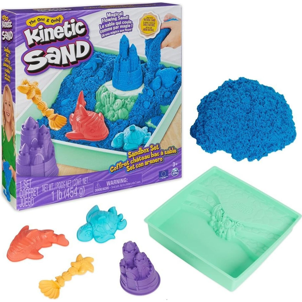Kinetic Sand KNS ACK Sandbox Set V2 Blue FR GML