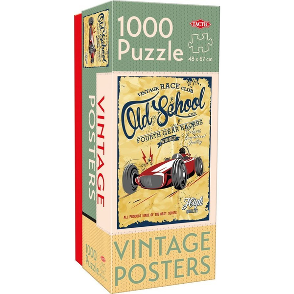 Tactic 58665 puzzel Legpuzzel 1000 stuk(s) Stad