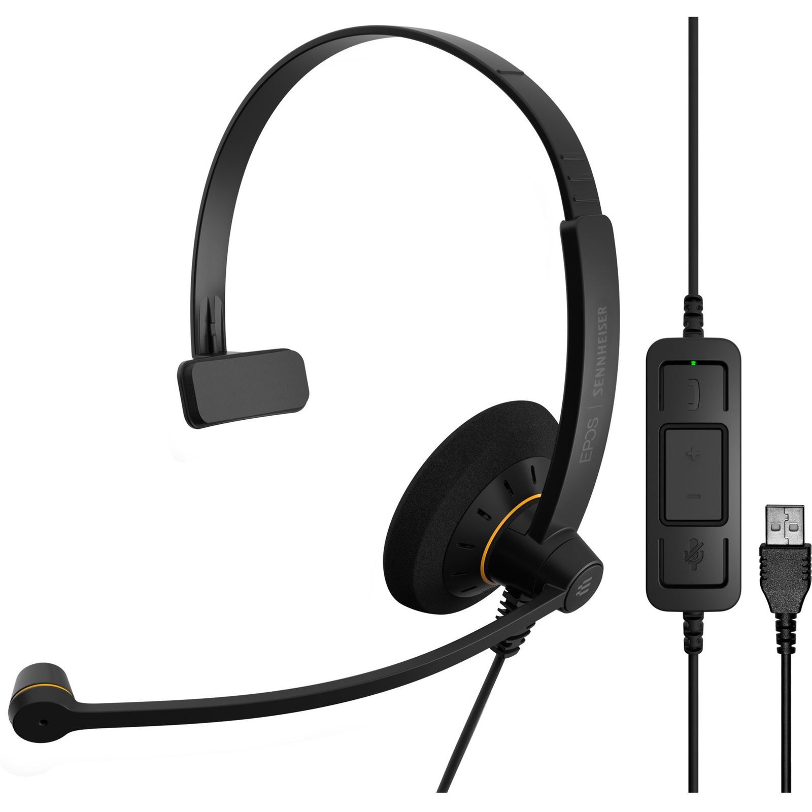 EPOS IMPACT SC 30 USB ML Headset Vezetékes Fejpánt Hívás/zene USB A típus Fekete (1000550)