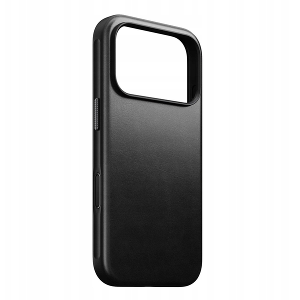 NOMAD Modern Leather Case - skórzane etui do iPhone 17 Pro kompatybilne z MagSafe| skóra Horween (black)