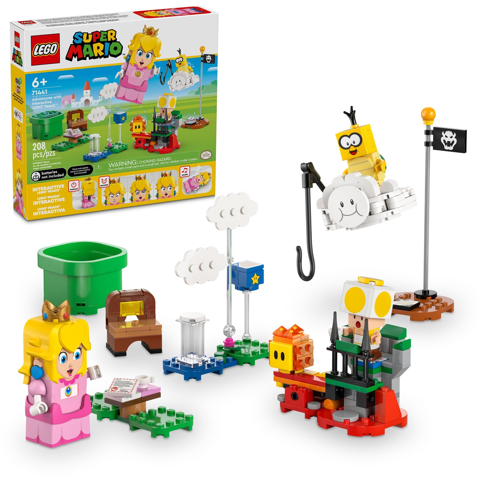 LEGO® Super Mario™ 71441 Kalandok az interaktív LEGO® Peach™ figurával (5702017595658)