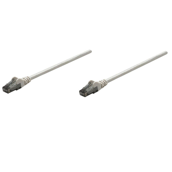 Intellinet RJ-45 M/M, 10m sieťový kábel Šedá Cat6 U/UTP (UTP)