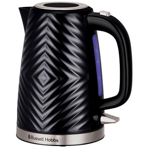 Russell Hobbs 26380-70 Groove Kettle Black (5038061143430)