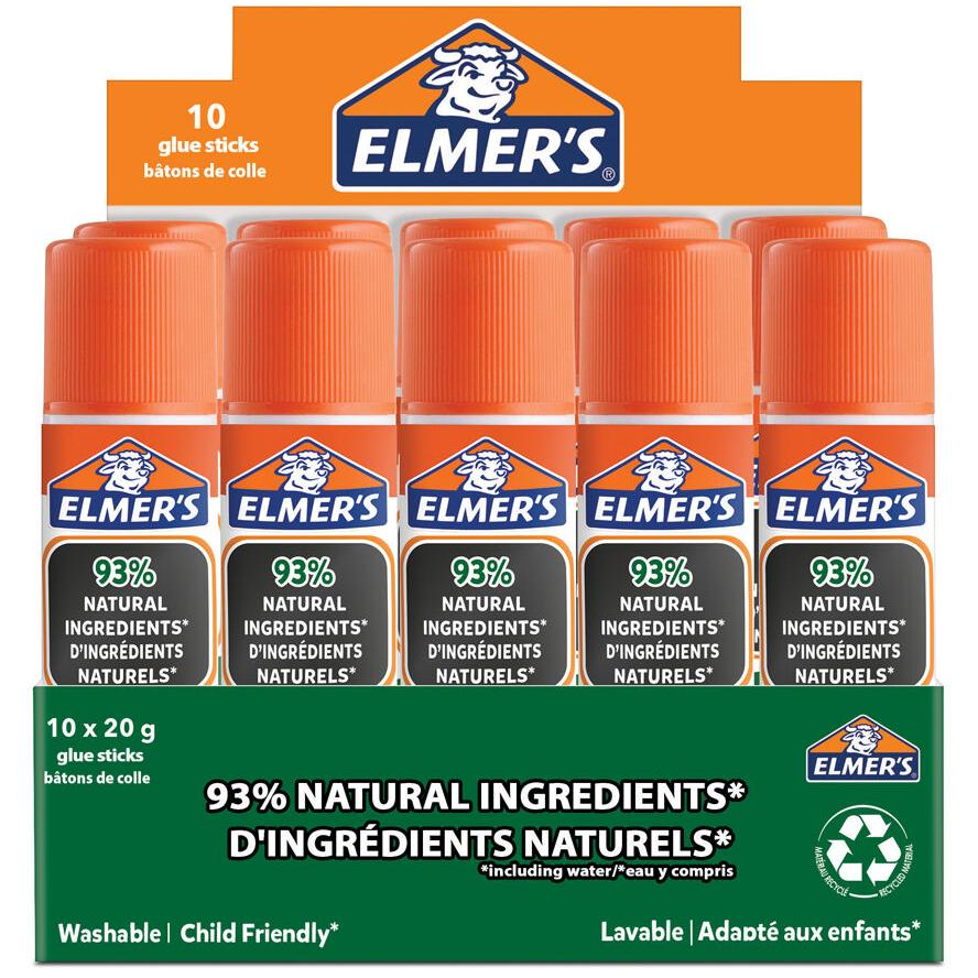 Elmers Klebestift Pure Glue 20G - 10er Faltschachtel (2143887) (2143887)