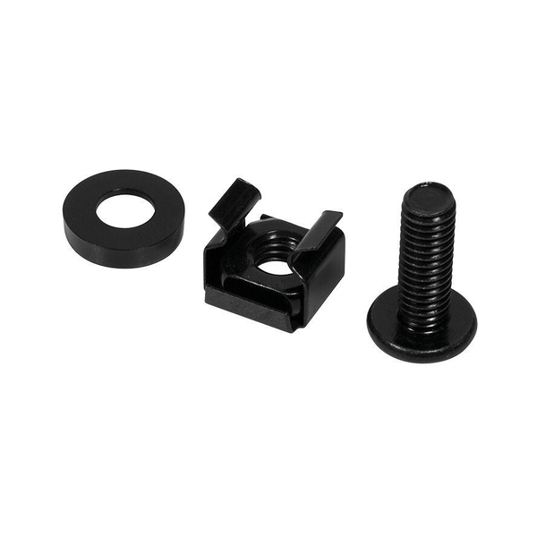 Logilink 19" Accessories: Mounting Set, 50 pcs, black