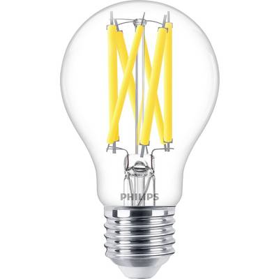 Signify 31101500 LED EEK D (A - G) E27 Izzólámpa forma 10.5 W = 100 W Melegfehér (Ø x H) 60 mm x 108 mm Dimmelhető (Dimtone) 1 db (31101500)