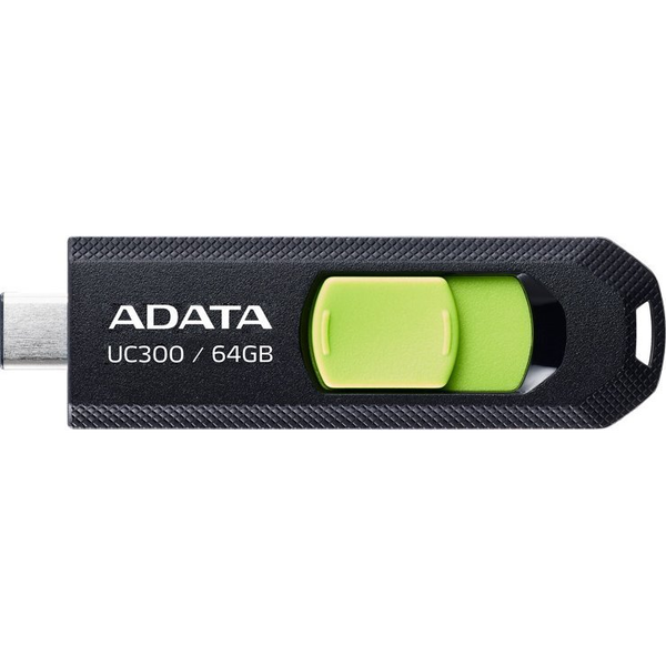 ADATA UC300 unità flash USB 64 GB USB tipo-C 3.2 Gen 1 (3.1 Gen 1) Nero, Verde
