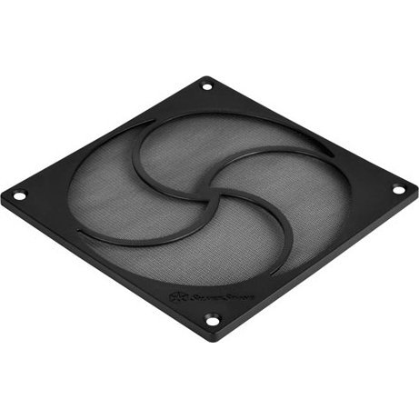 Staubfilter SST-FF125B (schwarz, für 120mm-Lüfter)