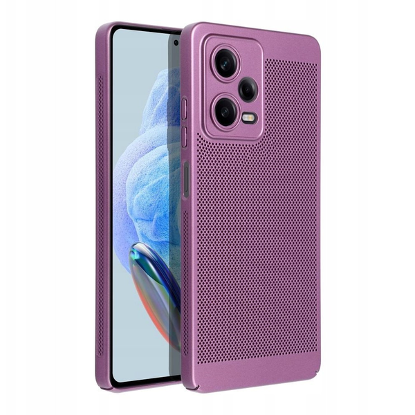 ZONE Breezy légáteresztő hátlaptok Xiaomi Redmi Note 14 4G (Global) lila