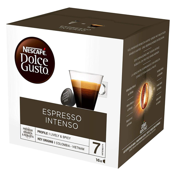 Kapsle pro Dolce Gusto Nescafe Dolce Gusto Espresso Intenso 30 ks