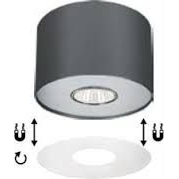 Nowodvorski Point Egyágú függesztett lámpa - Beépített Ledes Fényforrás , Grafit (6006)