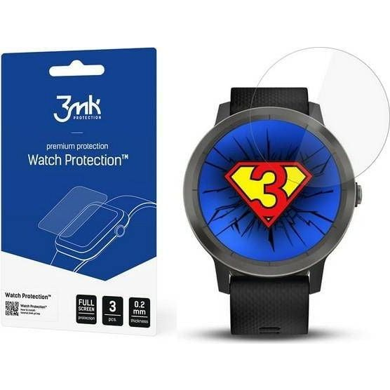 3mk Óra kijelző védőfólia FlexibleGlass hibrid üvegfólia 7H Garmin Vivoactive 3