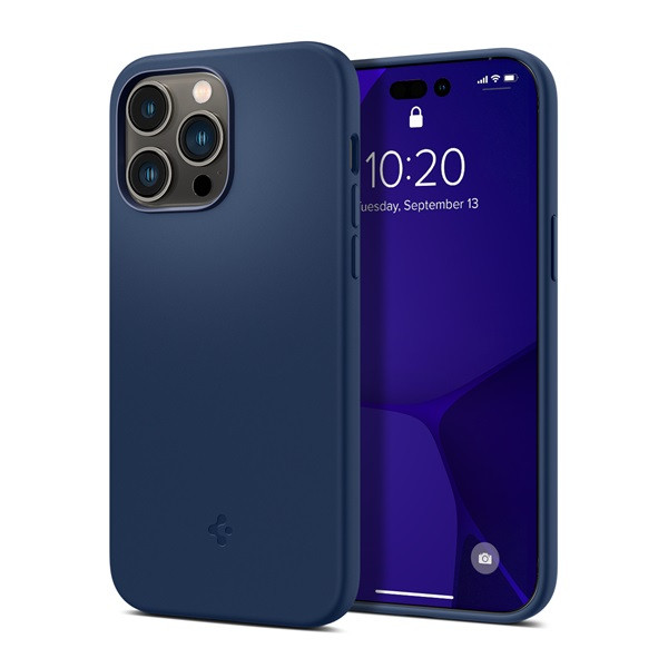 NextOne IPH-14PROMAX-MAGSAFE-BLUE iPhone 14 Pro Max kék szilikon MagSafe hátlap (IPH-14PROMAX-MAGSAFE-BLUE)