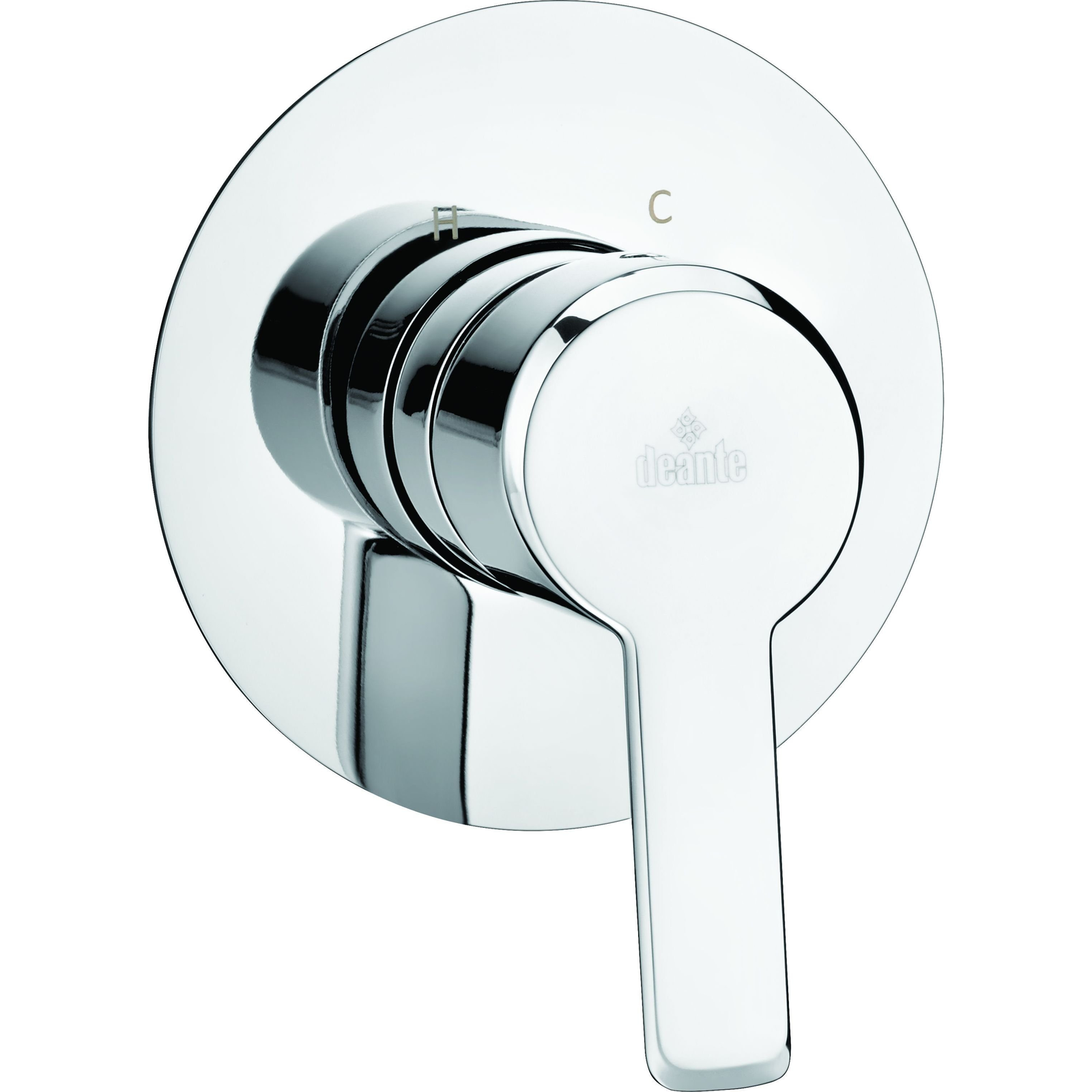 DEANTE BQA_044L Arnika falba süllyesztett zuhany csaptelep zuhanyváltó nélkül króm (BQA_044L)