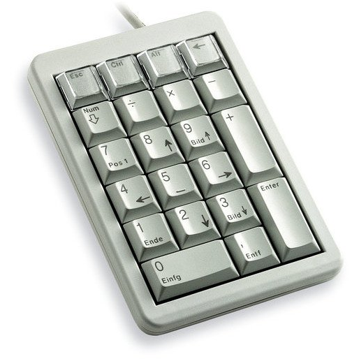 CHERRY G84-4700 numeriek toetsenbord Laptop/pc USB Grijs