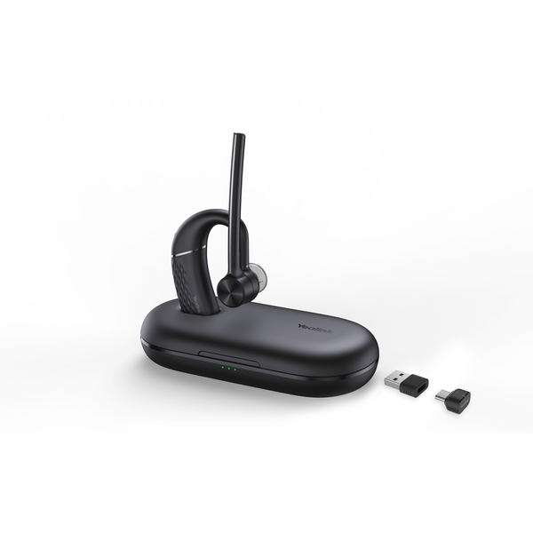 Yealink BH71 Pro USB-C/A Trådløs Ørekrog Kontor/Callcenter USB Type-C Bluetooth Sort