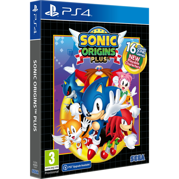 Sonic Origins Plus Sony PlayStation 4 (PS4)
