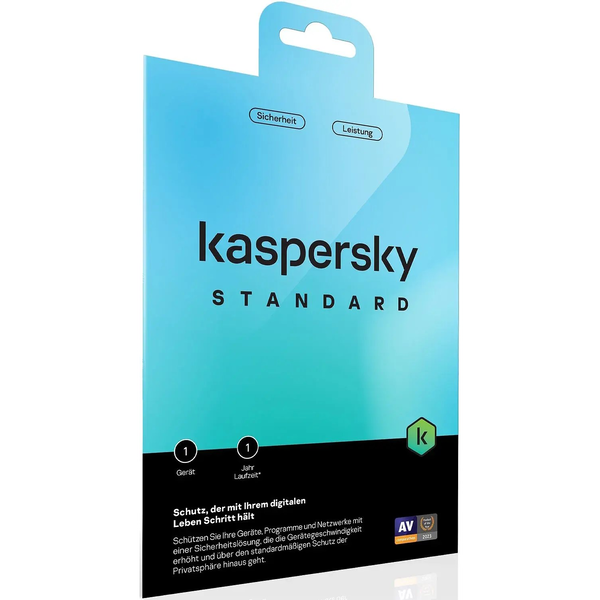Kaspersky Standard  1 Gerät Envelope Box ohne Medien (ML)
