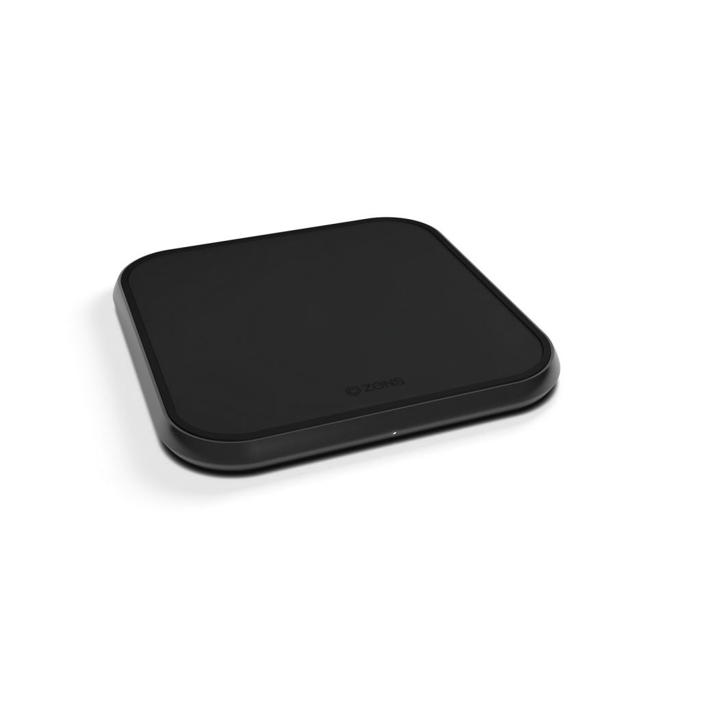 ZENS ZESC11B/00 Aluminium vezeték nélküli töltő (10W) fekete (ZESC11B/00)