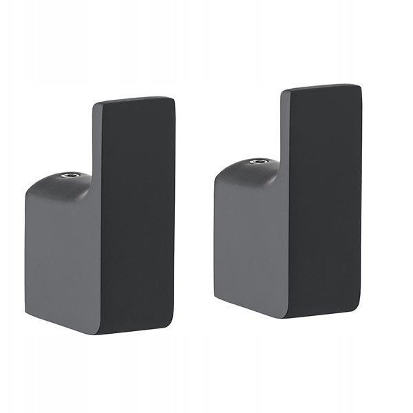 BOX OF 2 HOOKS PIRENEI BLACK