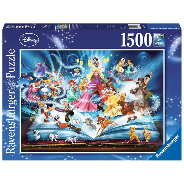 Puzzle Ravensburger Disney 1500 dílků Kouzelné Disney pohádky