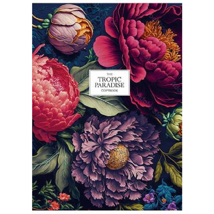 Shkolyaryk Tropic Paradise 80 lapos A4 négyzetrácsos füzet - Többféle (A4-080-5224L)