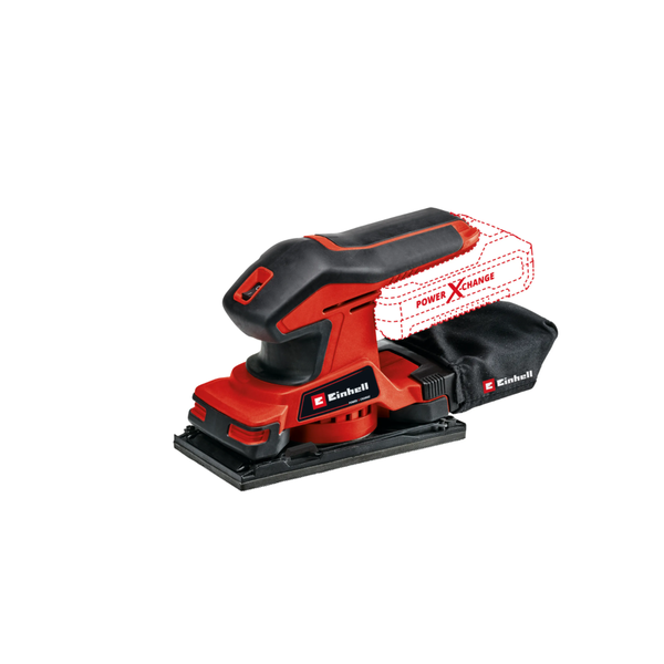 Einhell TC-OS 18/187 Li-Solo Akkumulátoros Rezgőcsiszoló (akku és töltő nélkül)
