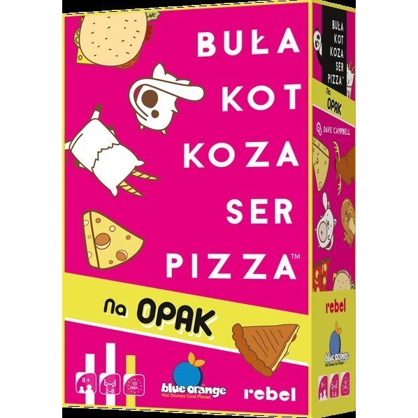Rebel Buła, Kot, Koza, Ser, Pizza - Na opak REBEL