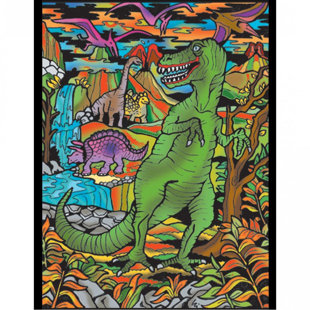 Colorvelvet Bársony kép - T-Rex (CVL34)