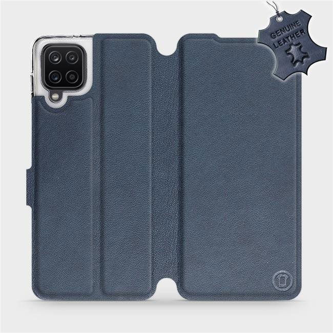 Flip case for Samsung Galaxy A12 - Blue - leather - Blue Leather (5903516613557)
