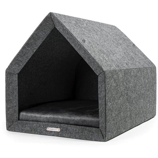 Paw Paw Love - Batman Batcave Hundehus (50x36x46cm) - Grå/sort