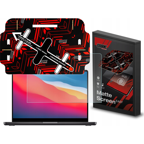 Filtr GrizzGlass Folia matowa GrizzGlass MatteScreen Easy do Apple MacBook Air 13" 2020
