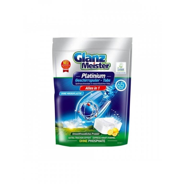 Glanz Meister Platinium All in 1 mosogatógép tabletta 65db (4260418933161)