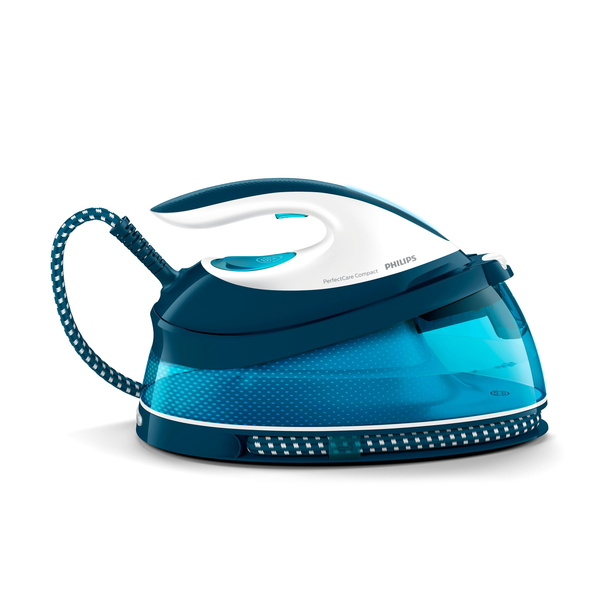 Philips GC7840/20 Dampstrygning station 2400 W 1,5 L DampGlid strygesål Blå, Hvid