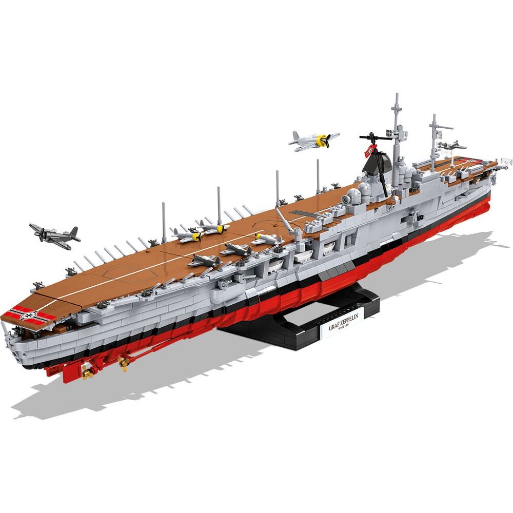Cobi Aircraft Carrier Graf Zeppelin hajó műanyag modell (1:300) (4826)