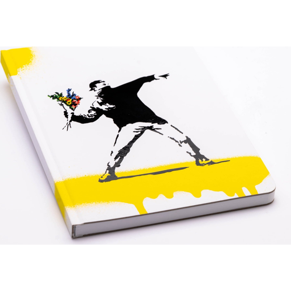 Pininfarina Segno Notes PININFARINA Banksy, 14x21 cm, 128 stron, flower