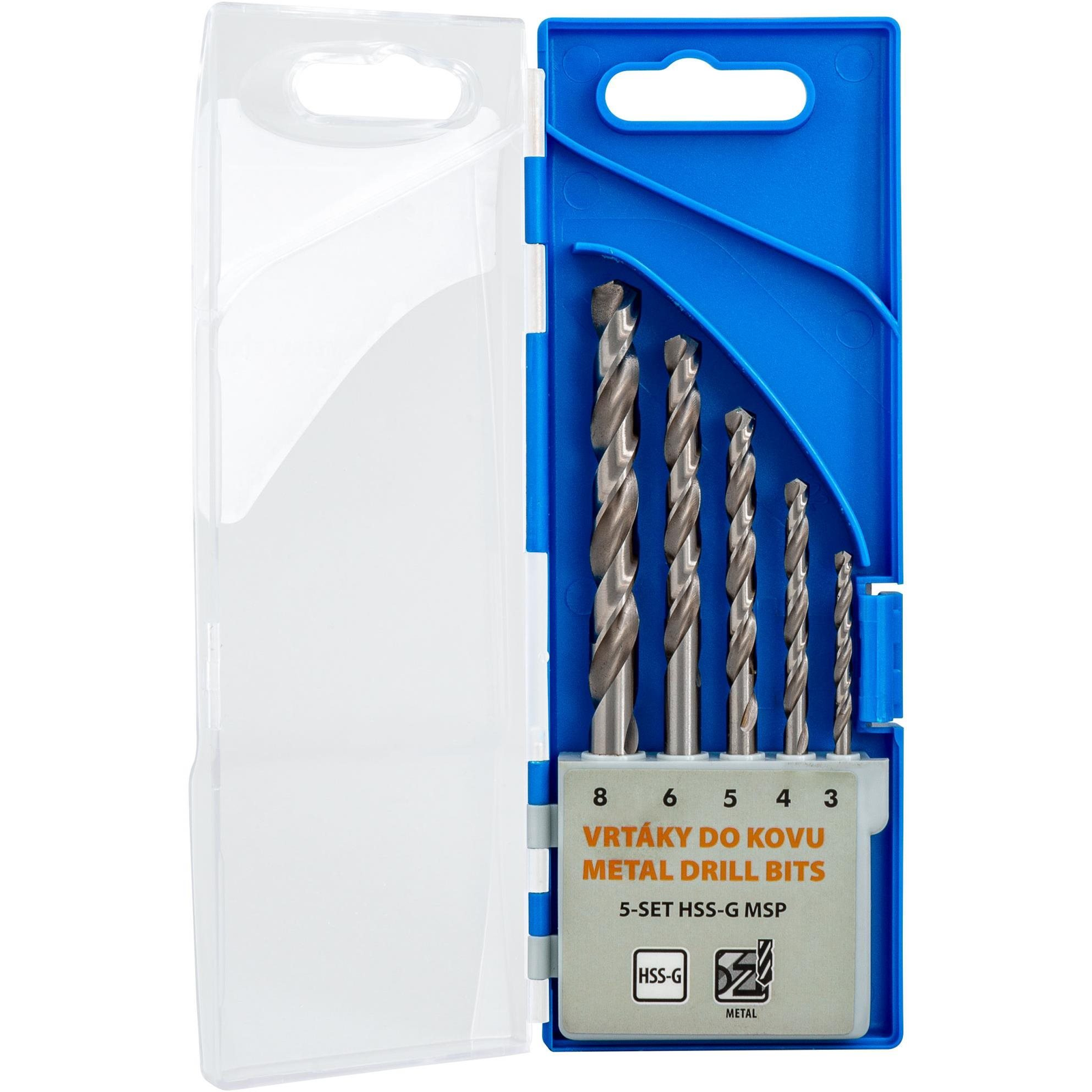 NAREX 65405599 HSS-G MSP fúrószárkészlet 3-8mm (7916050)