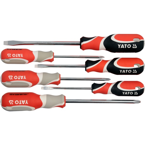 Yato Screwdriver set 6 pcs magnetic (YT-2668)